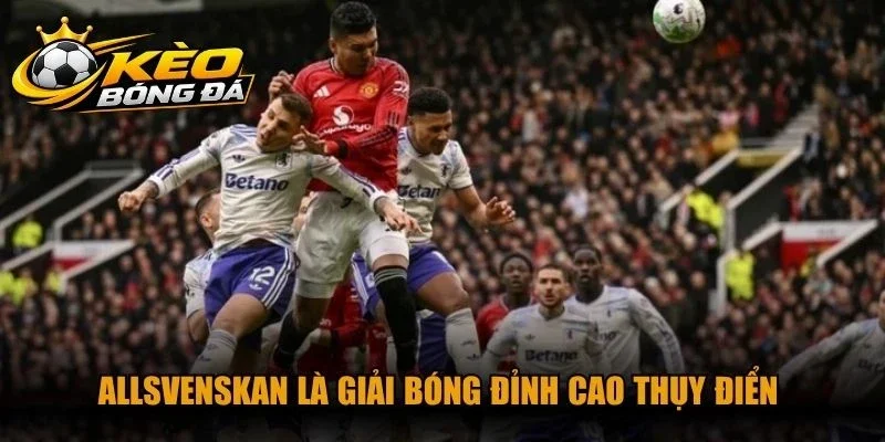 Allsvenskan là giải bóng đỉnh cao Thụy Điển thu hút triệu người hâm mộ